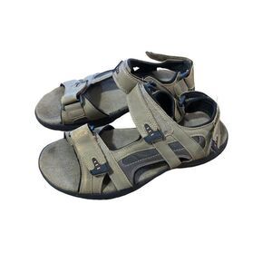 Khombu Mens Sandals Comfort Adjustable Strap Hiking Size 10M